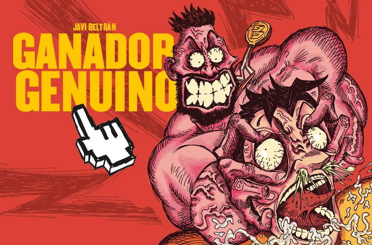 Ganador Genuino de Javier Beltrán Unbrained Cómics