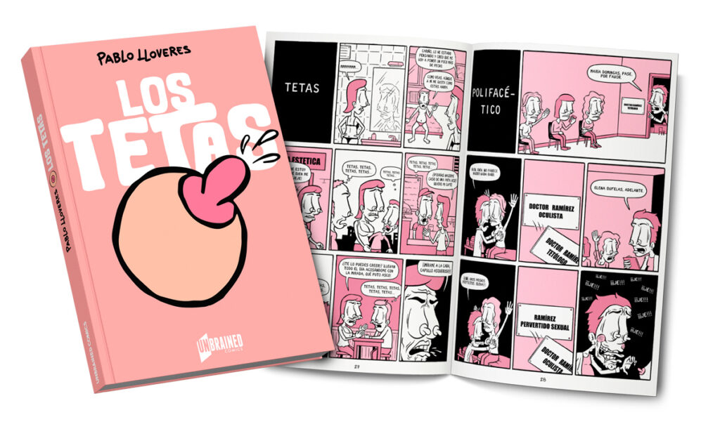 Los Tetas Pablo Lloveres Pack Comic