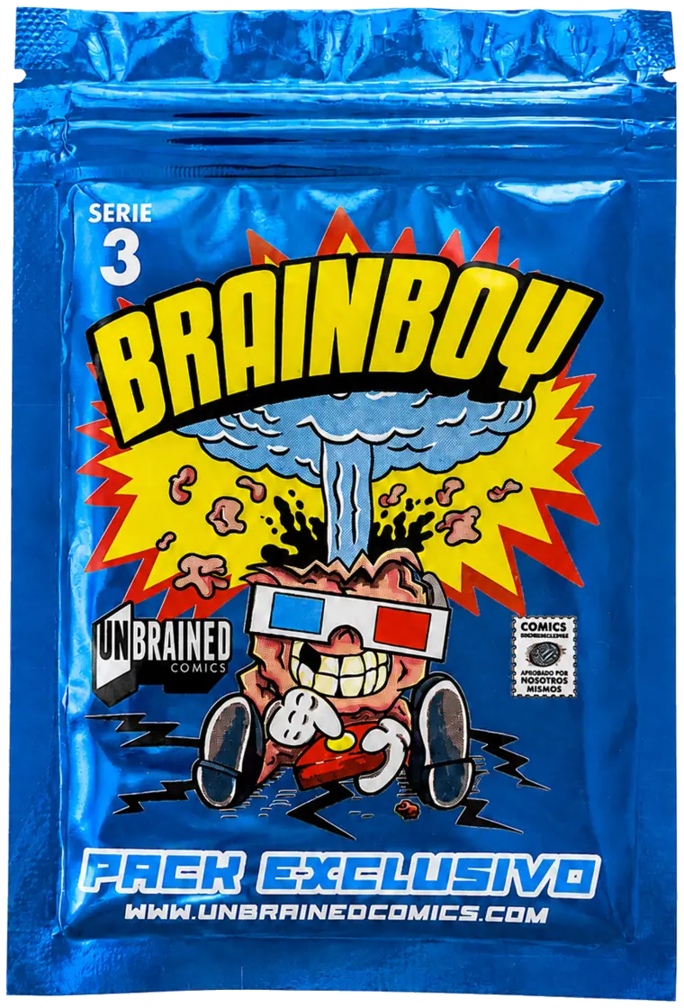Sobre de cromos Brainboy Serie 3